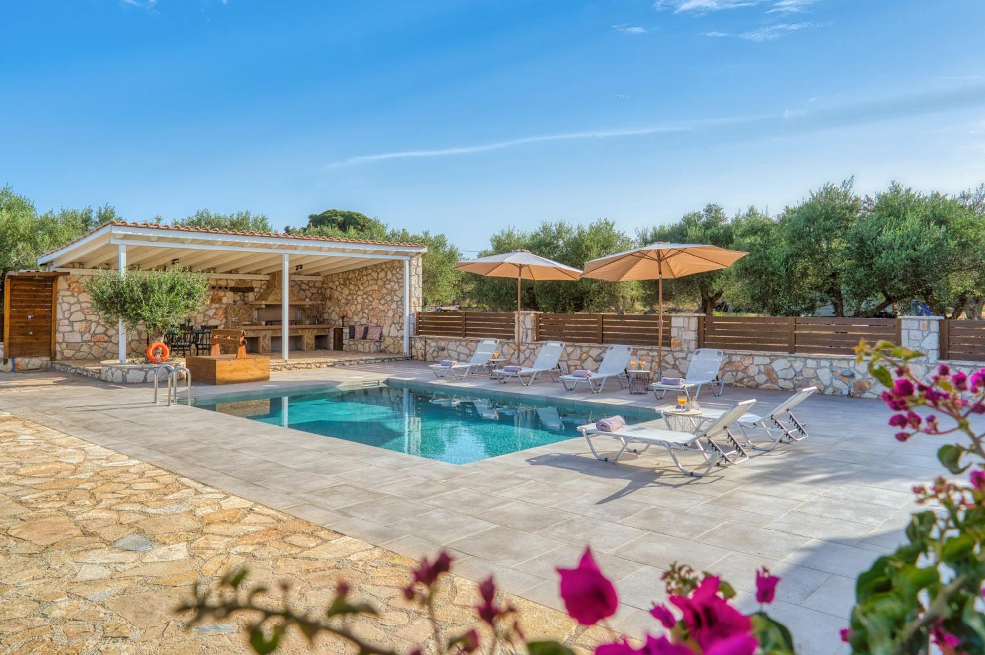 Astarte Villas - Astra Private Villas With Pool Vasilikós Exterior foto